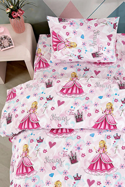 Garden Home Ranforce Tkano Set navlaka za poplun - Čaršav sa lastišem i Princeza