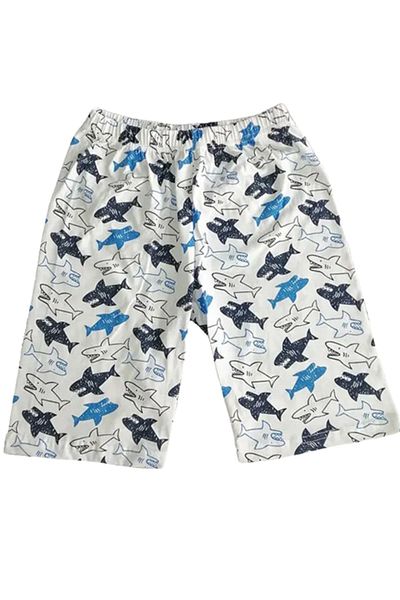 TakeTshirt Patterned Shark Kids Shorts Capri