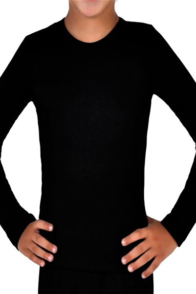 bejamonti chocolate baby kids Μαύρο Thermal Top για Αγόρι