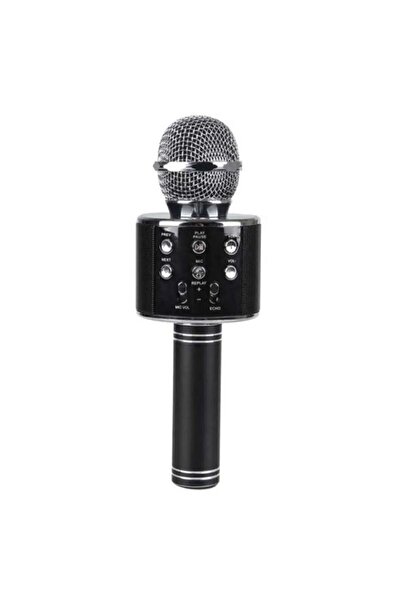 Dietro Ws-858 Karaoke Mikrofon Bluetooth Hoparlör Hafıza Kartı, Usb Ve Aux Gi...