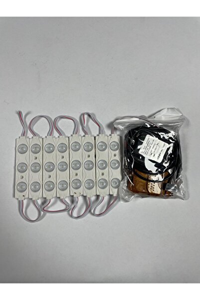 Genel Markalar 16 MODLU ÇAKAR MODÜLÜ 12 V 8 ADET LED 1 ADET KUMANDA MODÜLÜ