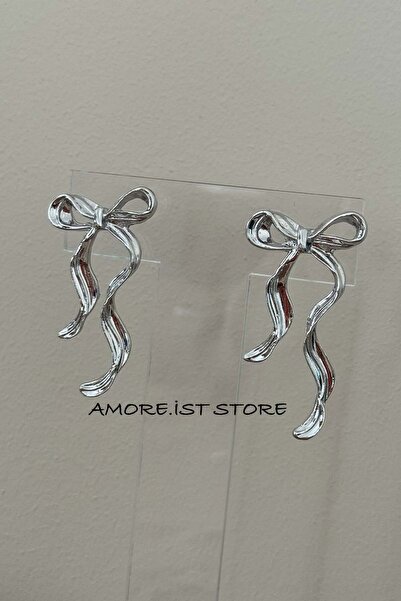 AMORE.İST STORE Orta Boy Kurdele Küpe