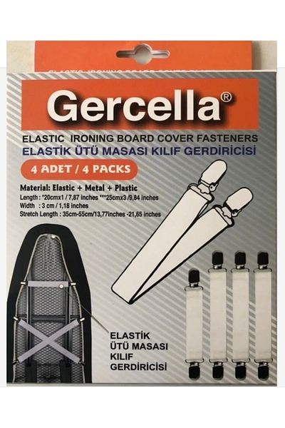 GERCELLA Elastic Caesar and Ironing Board - Cover and Cloth Tightener (home Accessories)