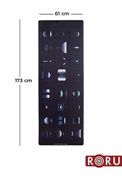 Roru Concept Moon Series Professional Yoga Mat Istanbul Modern