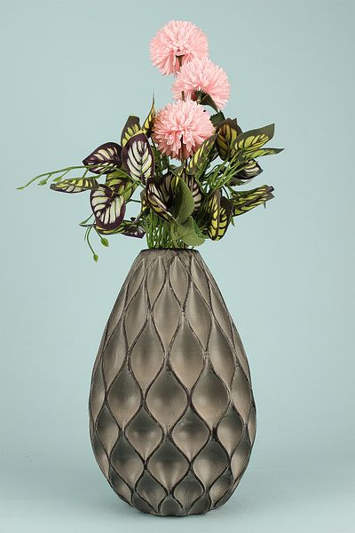 Hmydesign Ceramic Vase - Gray, Handmade, Attractive