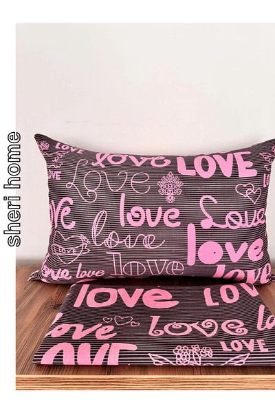 Sheri Home Tekstil Double - Elasticless Sheet and 2 Pillowcases Set