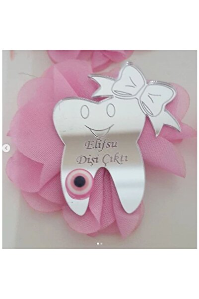 BASKIYERİ 20 Adet Ilk Diş Kurdaleli Pleksi Bebek Magnet