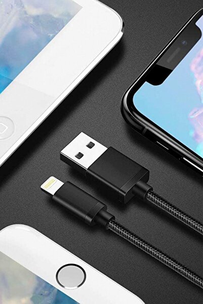 Beatitude Iphone Apple Uyumlu Lightning Sağlam Hızlı Şarj Aleti Kablosu Şarz Kablo Lightning Girişli