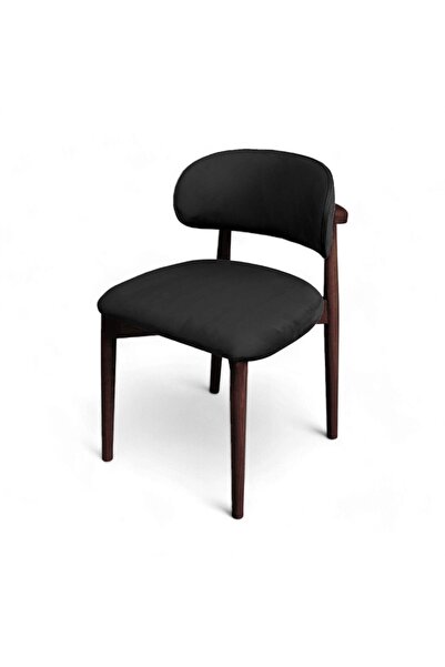 Woodesk Avalon Masif Ahşap Ceviz Renk Ayaklı Sandalye