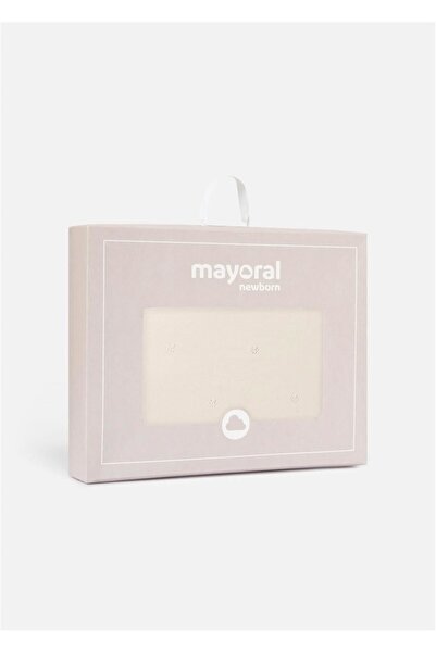 MAYORAL Beige Baby Girl Knitwear Blanket - 9477