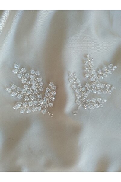 DOĞA ART STORE Αξεσουάρ μαλλιών με μοντέλο κρυστάλλινο φύλλο