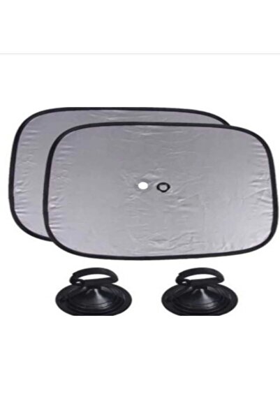 MVC Concept Araba Oto Arka Ve Yan Cam Vantuzlu Perde Güneşlik Set 3lü Gölgelik Oto Araç Arka Yan Cam Otoperde