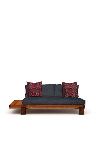 Woodesk Arin Masif Tik-lacivert Renk Sedir Cpt8378-200