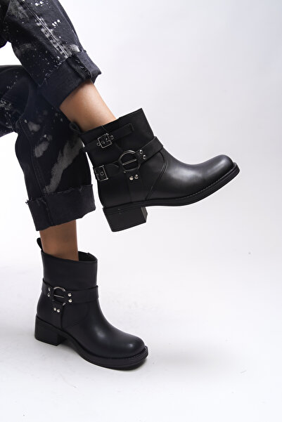 Riccon Rhossohe Kadın Bot 00123021 Siyah Cilt