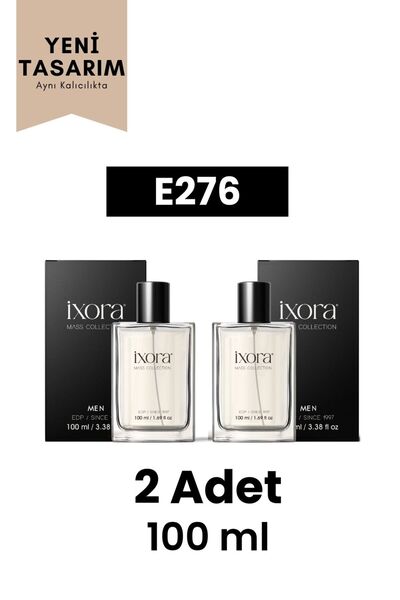 ixora E276 Stronger Erkek EDP Parfüm Seti 2 x 50 ml