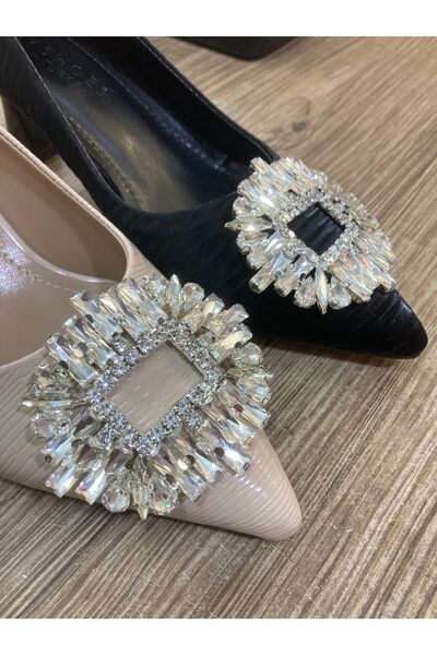 TURGAÇ Kristal Taşlı Açelya Ayakkabı Tokası