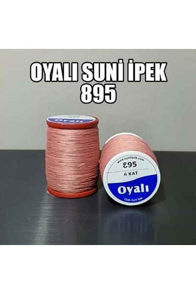OYALI Τεχνητό μετάξι Νο: 895 - Κλωστή κεντήματος με κέντημα 4 στρώσεων