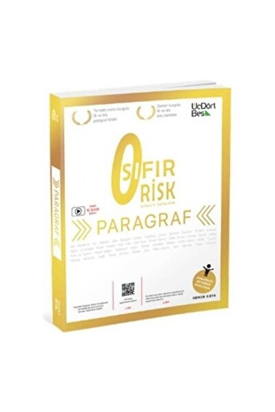 Üç Dört Beş Yayıncılık Üçdörtbeş 0 Risk Paragraf Soru Bankası