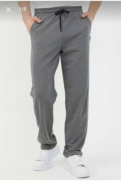 yg ydn giyim Ανδρικό Anthracite Loose Fit Άνετο Φούτερ-Κάτω