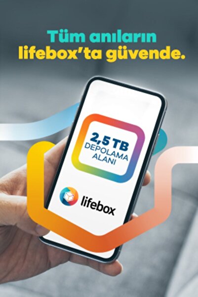 Lifebox 2,5tb Saklama Alanı Yıllık Üyeliği Lfebox