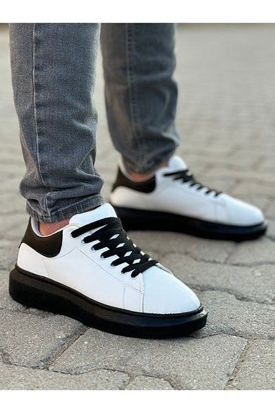 Luis Toronto CasualLT101 White Black ST - Men's Casual Shoes