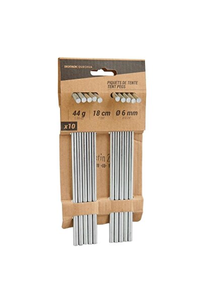 Decathlon Çadır Kazığı - Çelik - 10'lu