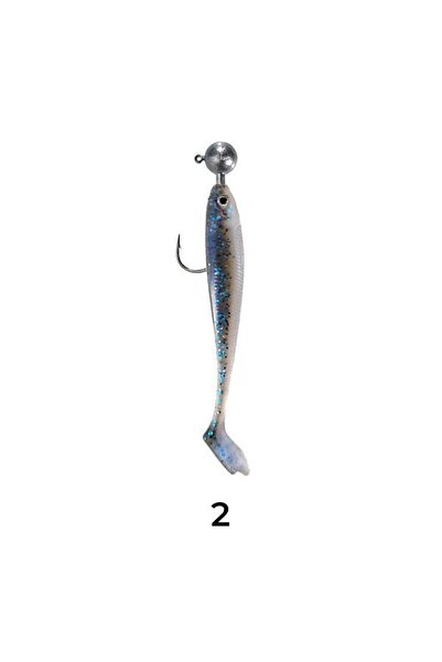RYUJI Panic Shad 9 Cm Jighead'li Silikon Balık Yem 7 gr