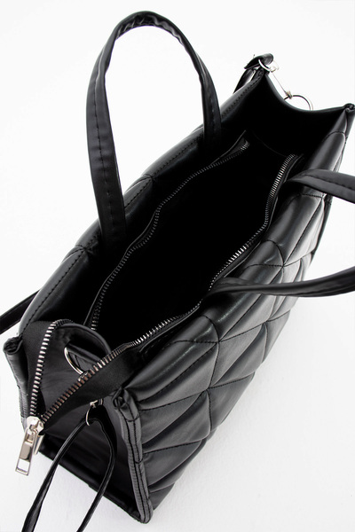 ROBAR Středně velká prošívaná kabelka přes rameno