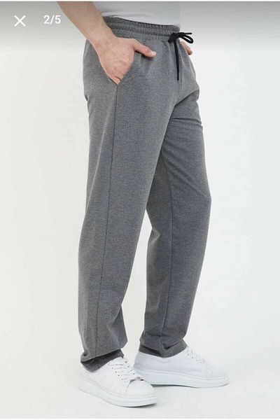 yg ydn giyim Ανδρικό Anthracite Loose Fit Άνετο Φούτερ-Κάτω