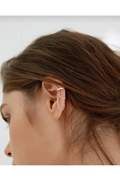 TakıConcept Deliksiz Kıkırdak Küpe, Ear Cuff Deliksiz Küpe