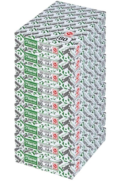 Copier bond (ve-ge) A4 80gr/m2 Fotokopi Kağıdı 4500 Adet (9pk*500)