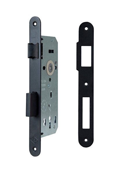 Dooraks Siyah Oda Kapı Kilidi 40 Mm / 40x23mm