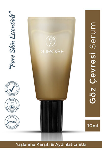 DUROSE Hyaluronik Göz Çevresi Serumu 10ml | Yaşlanma Karşıtı, Kırışıklık, Kar...