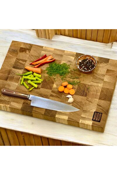 KAF Ahşap Cutting Board (End Grain) Oak Large
