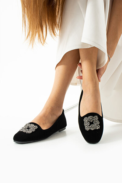 FEMME FATALE Pantofi confortabili pentru femei Lalibela din piele intoarsa cu...