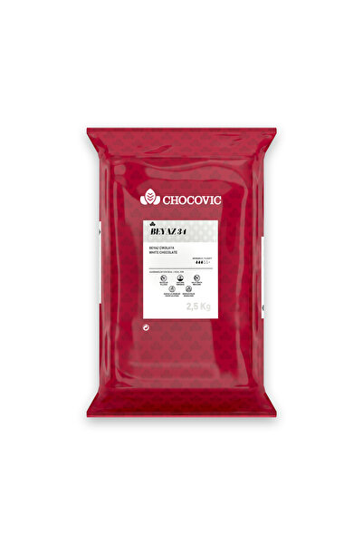CHOCOVİC Chocovic 2.5 Kg. Beyaz (FİLDİŞİ) Kuvertür