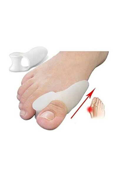 zeixpow 1 Çift Silikon Makara Ayak Baş Parmak Bunyon Nasır Kemik Koruyucu Ayıran