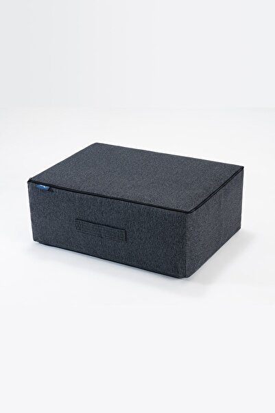 Mavi Ay Yatak Tokyo Katlanır Yatak Ve Puf 2'si 1 Arada - Antrasit - 80x180 - ...