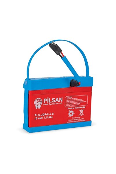 PİLSAN 6 Volt 7 Ah Kısa Kablo Akü Seti