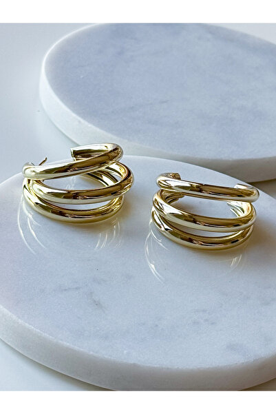 CHARMLUCKY ÖZEL SERİ 3LÜ HALKA KÜPE