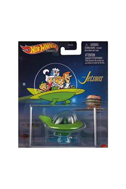 HOT WHEELS 1/64 Scale the Jetsons Themed Premium Vehicles Hkc26 the Jetsons