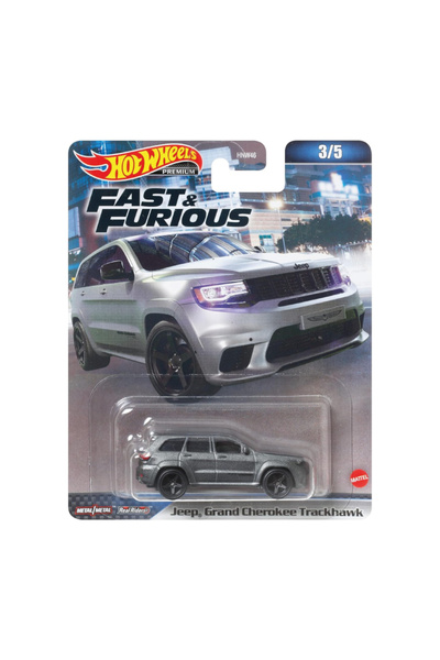 HOT WHEELS 1/64 Ölçek Fast & Furious Temalı Premium Araçlar HNW48 Jeep Grand ...