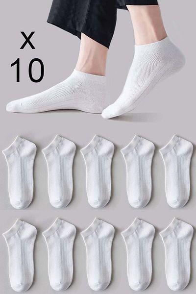 BGK Unisex 10 ζευγάρια καλοκαιρινές κάλτσες