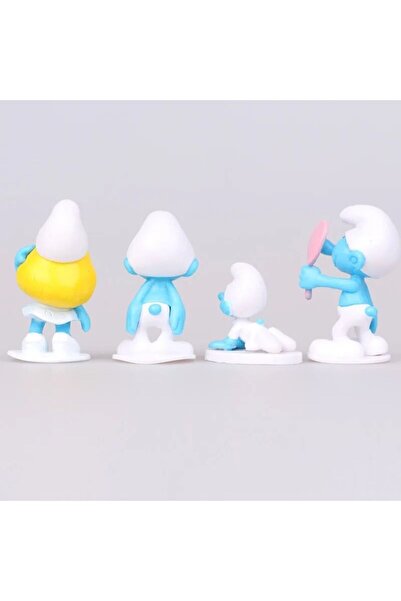 Meyra Accessories Sirınler Figür Seti 12'li Şirinler Mini Figür Seti Çok Sevimli Ve Tatlı Hediyelik Setler