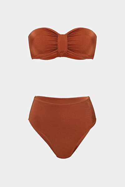 Açelya Okcu Premium Straplez CLEMENTIA Fit Kadın Bikini Üstü