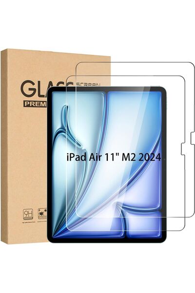 Fogy İpad Pro 11 Inç(M4)/ Ipad Air 11 Inç(M2) 2024 Uyumlu Ekran Koruyucu 9h N...