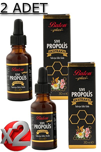 Balen Sıvı Propolis Ekstraktı 2 Adet 30 Ml