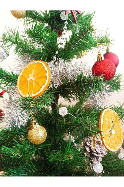 DATAD Dried Orange 10 Pieces Natural Dried Slice Orange Decorative-Pie-Dessert Ornament Product