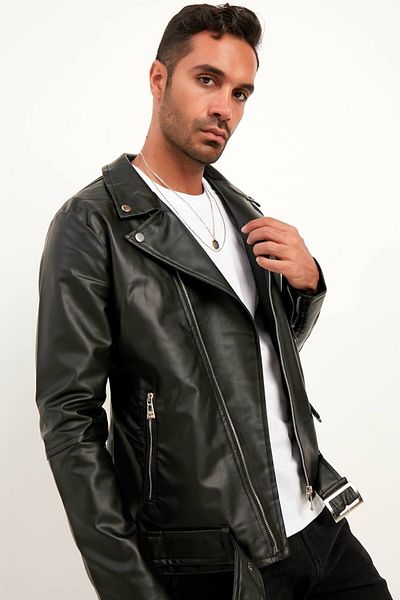 İLKCET MODA Elegáns, öves vékony férfi dzseki