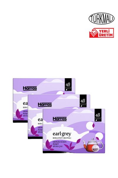 Harras Early Gray Teapot Tea Bag 48x3 Pack